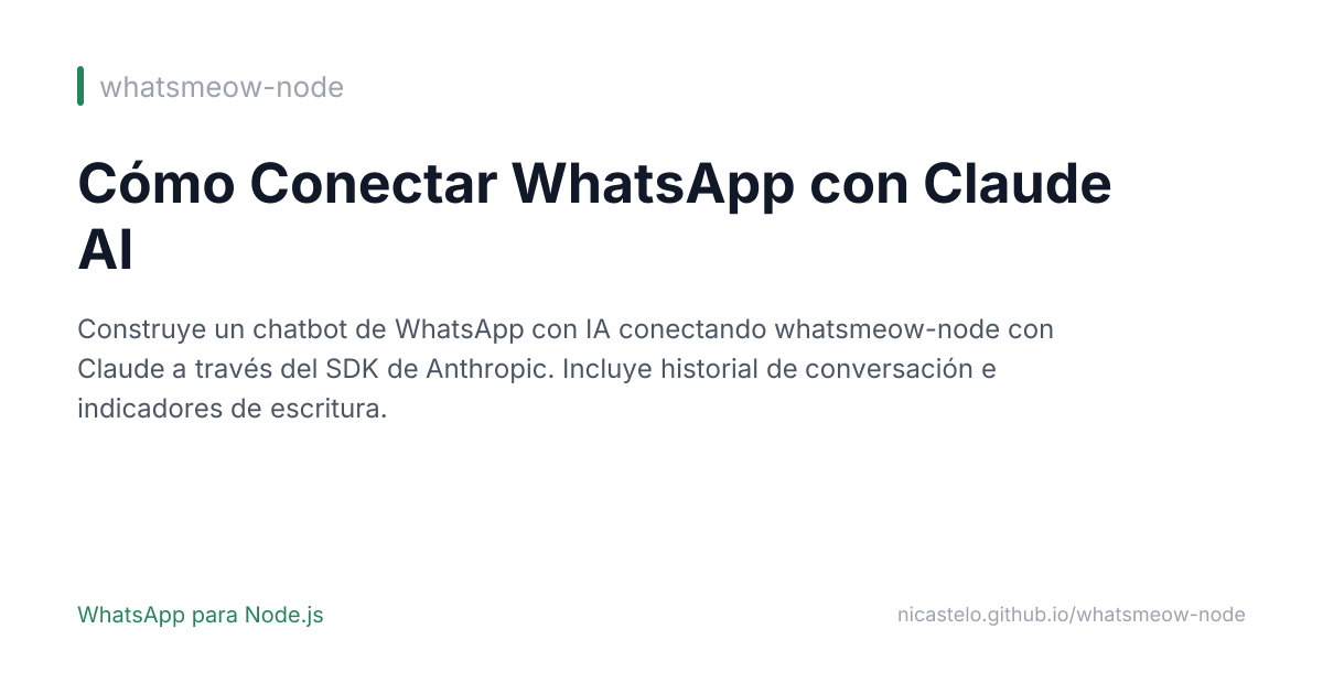 Conectar con Claude AI
