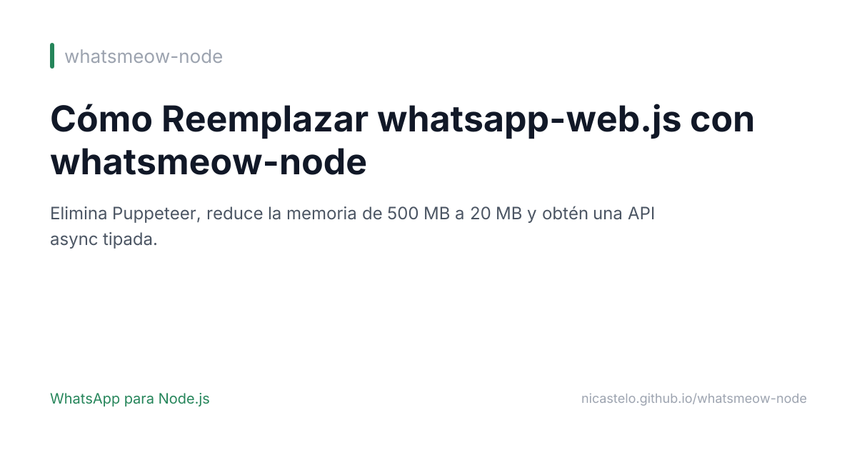 Migrar desde whatsapp-web.js