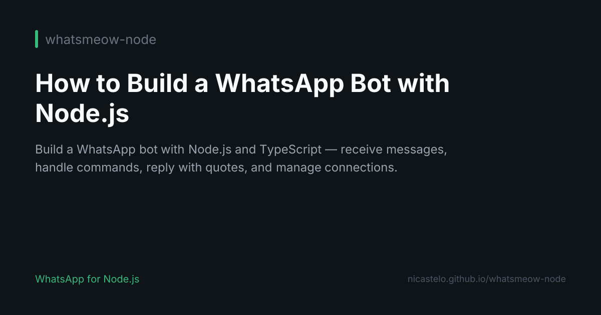 Build a Bot