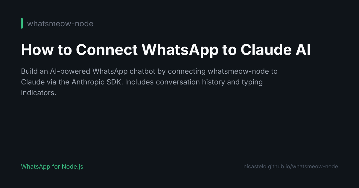 Connect to Claude AI