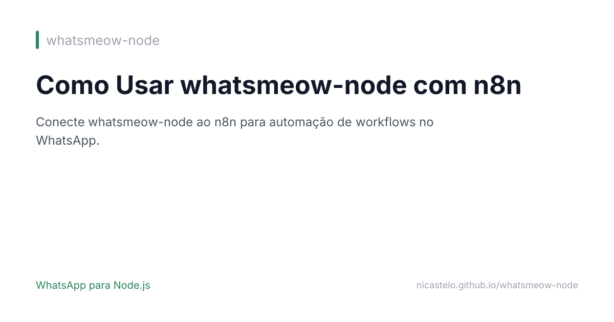 Integração com n8n